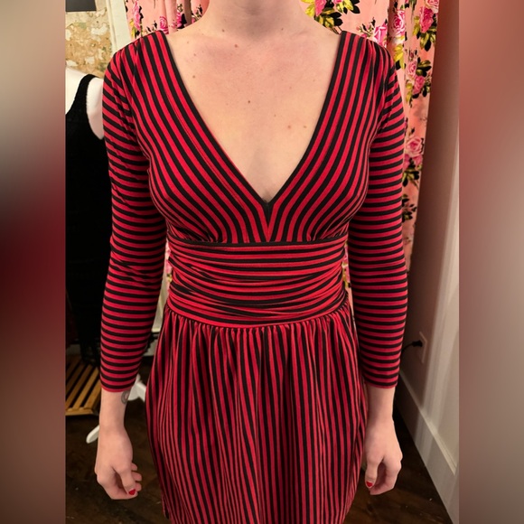Betsey Johnson Striped Dress Y2K era - Picture 3 of 5